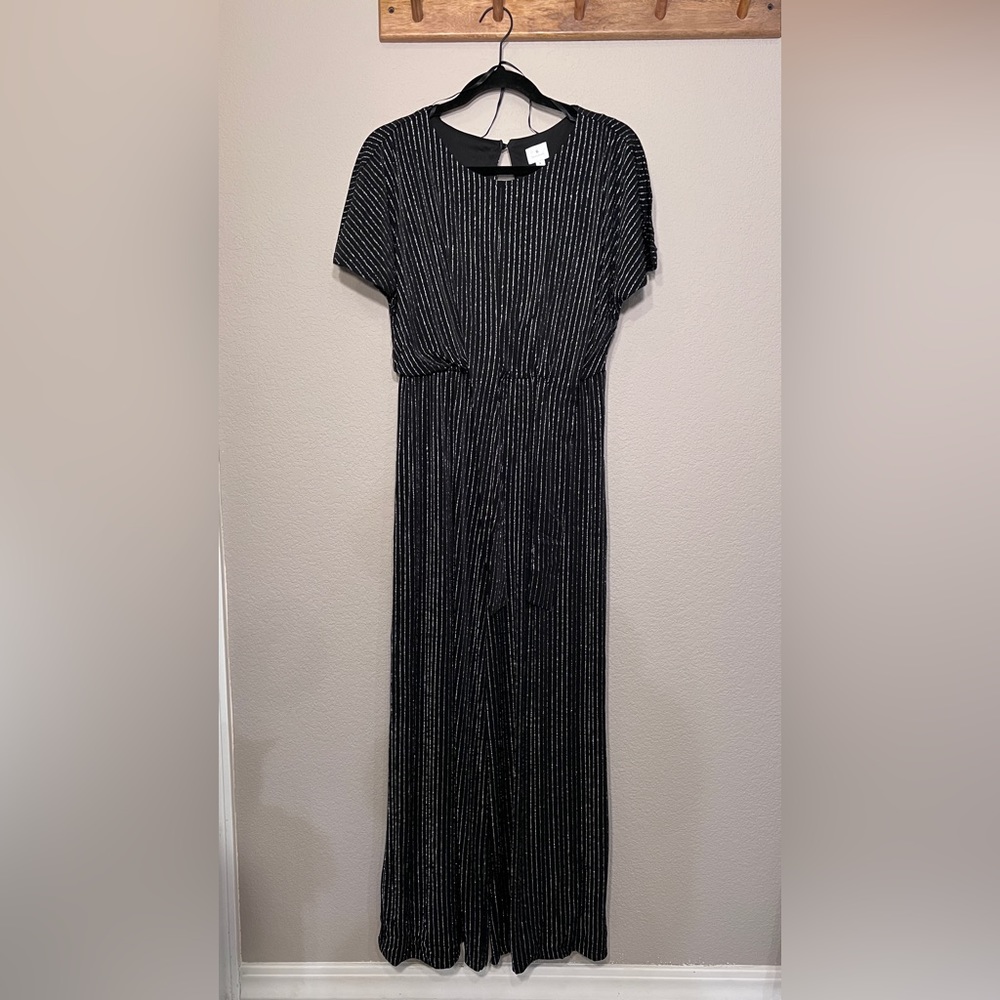 Dress Barn | Sparkle Glitter Jumpsuit